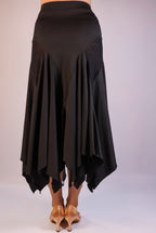 Handkerchief Skirt - Midnight Black