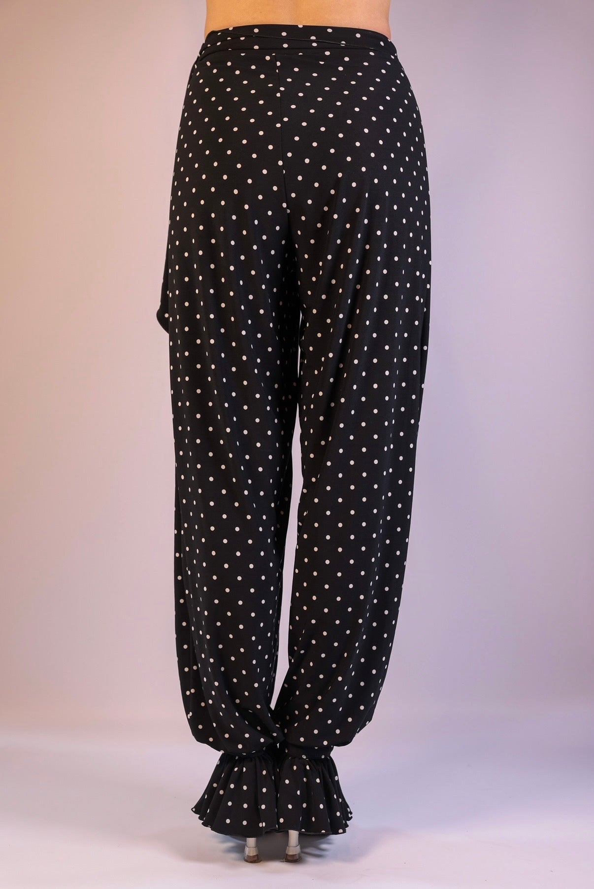 Stretch Trousers - Polka Dot