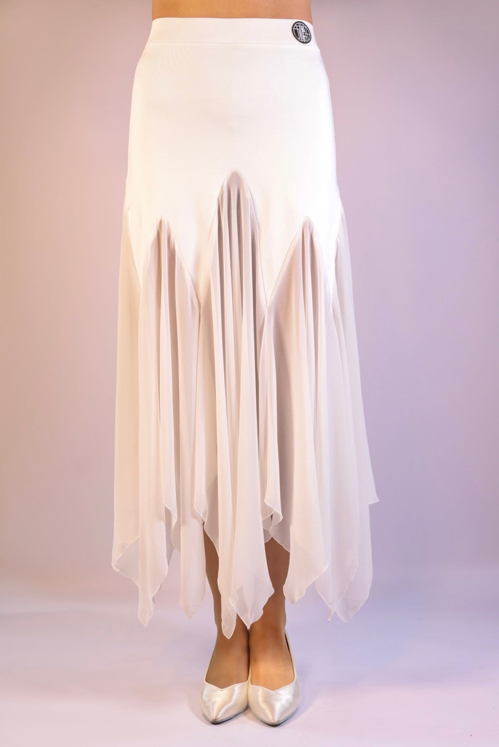 Handkerchief Skirt - Pure White