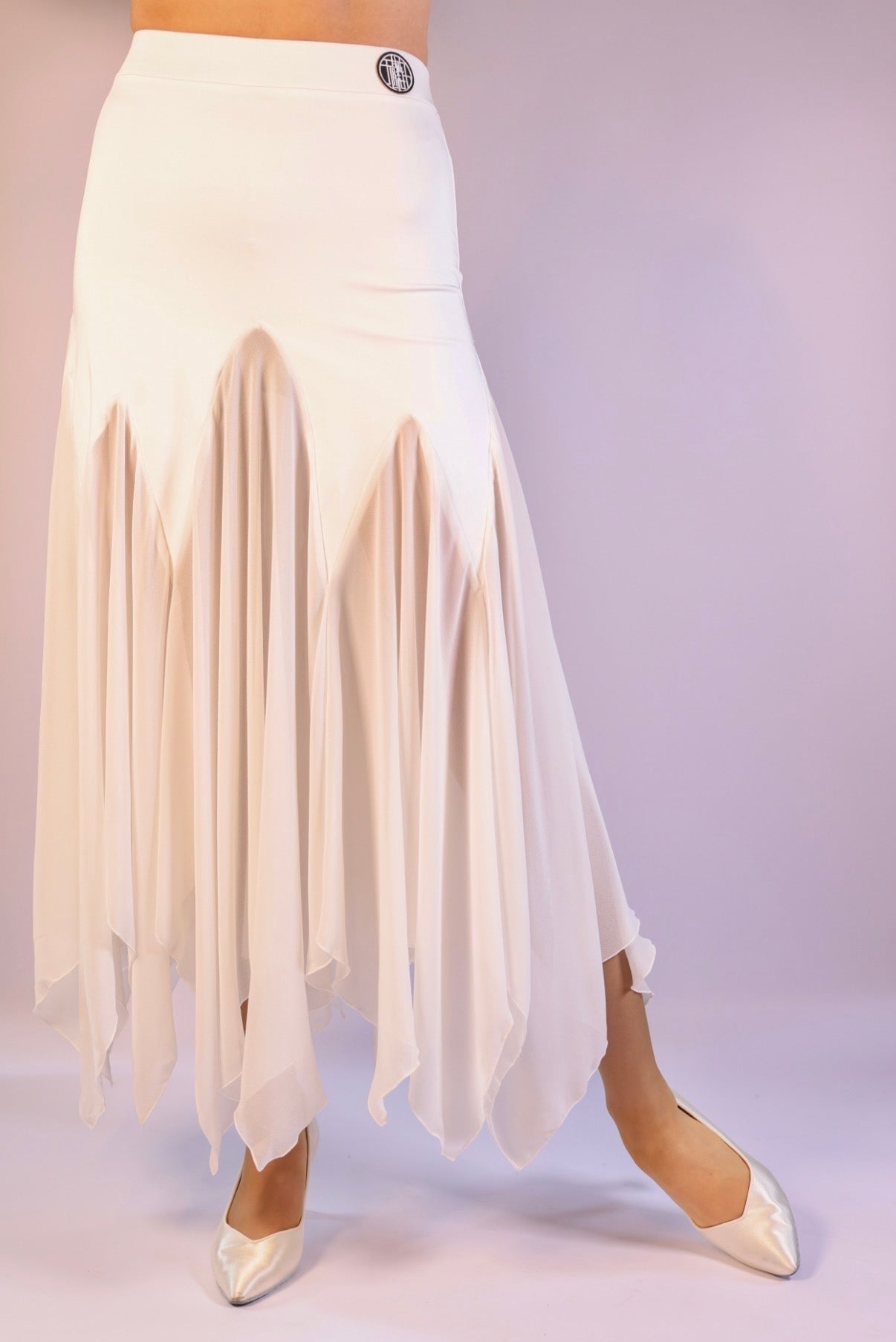 Handkerchief Skirt - Pure White