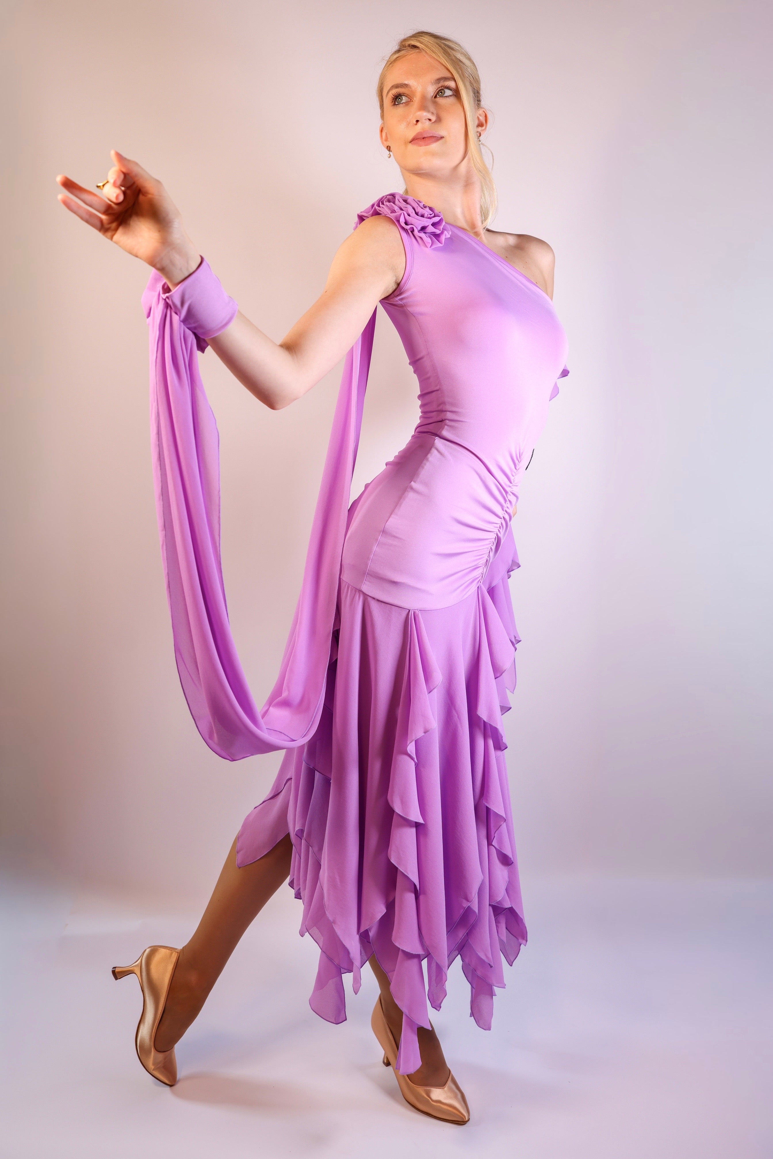 Handkerchief Dress - Lilac